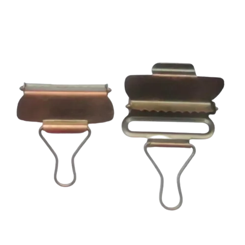 Salopette gespen - 2 stuks - 40 mm - brons